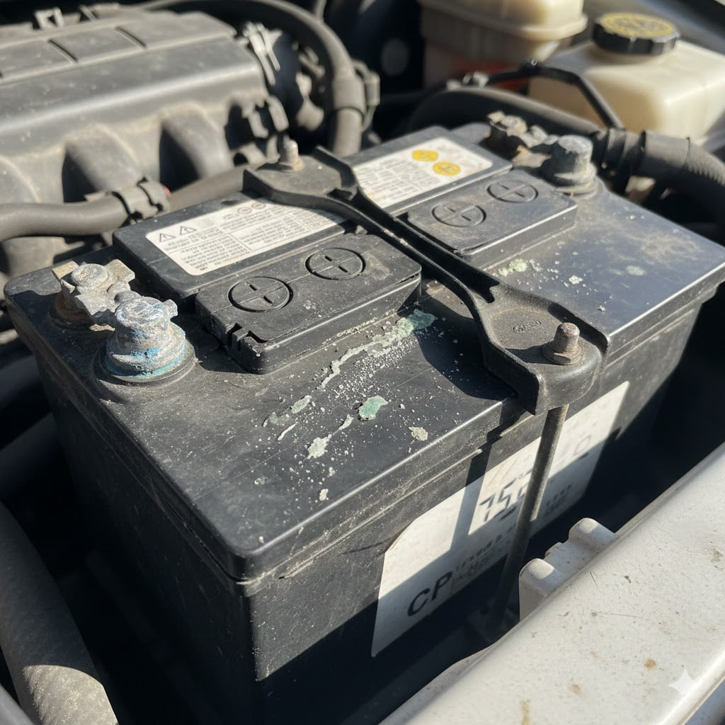 Запах тухлых яиц в машине из-за аккумулятора